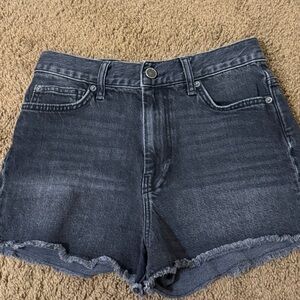 BDG black Jean shorts